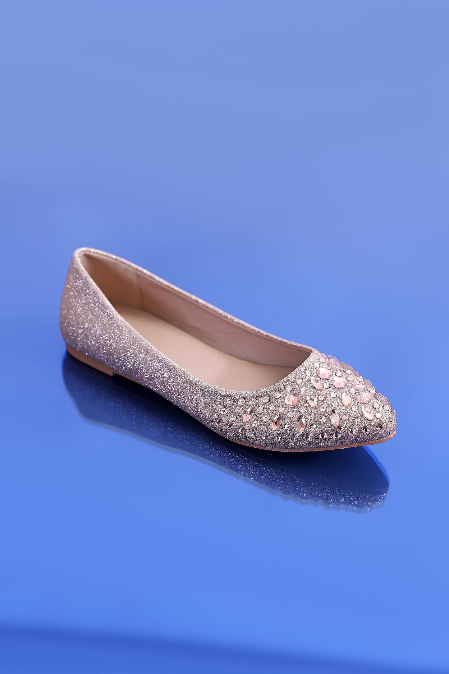 Diamantes Court Shoes