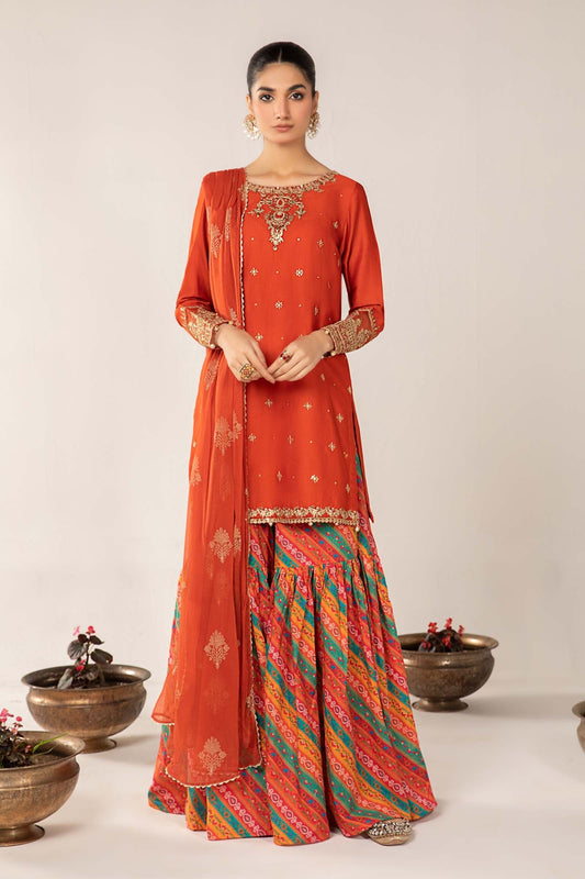 3 PIECE EMBROIDERED LAWN SUIT | DW-EF24-119