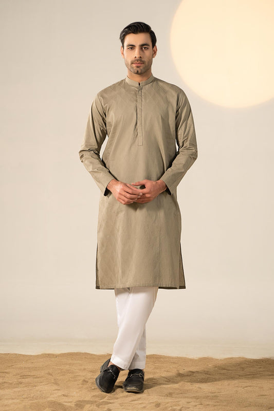 Embroidered Cotton Kurta | GTS-SS24-07