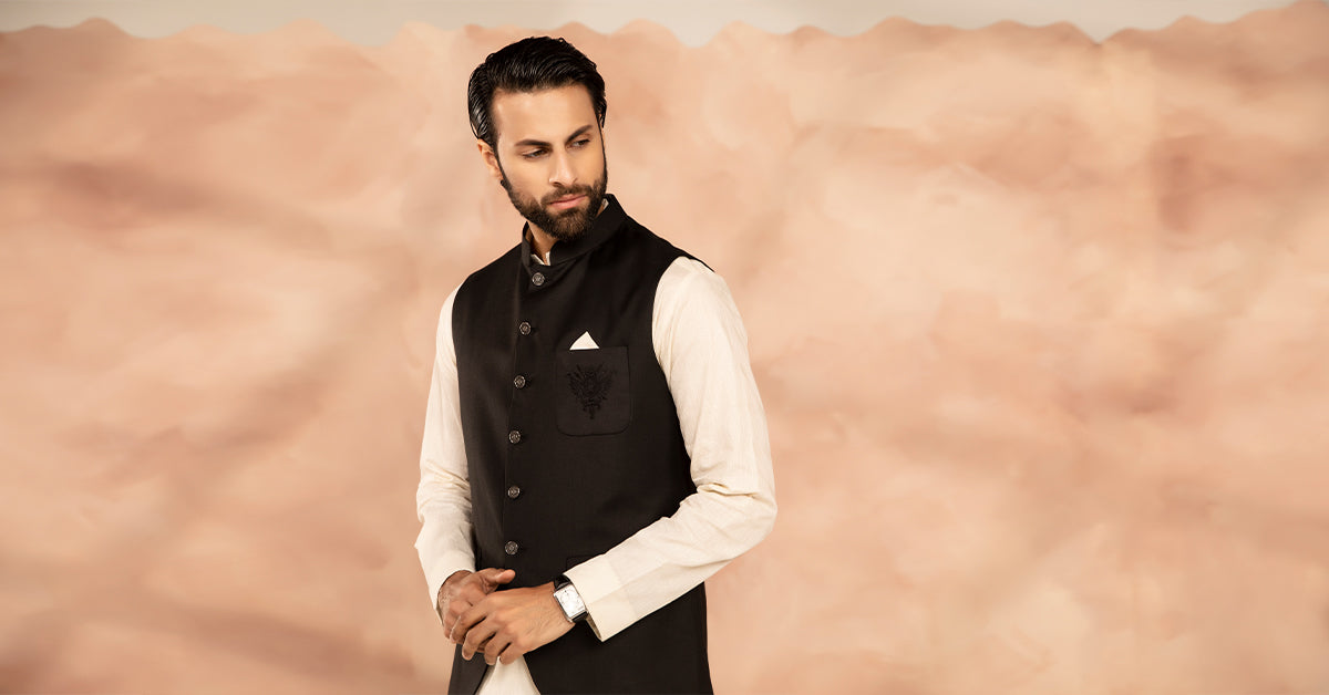 Black Waistcoat | GTS-SS24-25