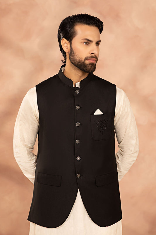 Black Waistcoat | GTS-SS24-25