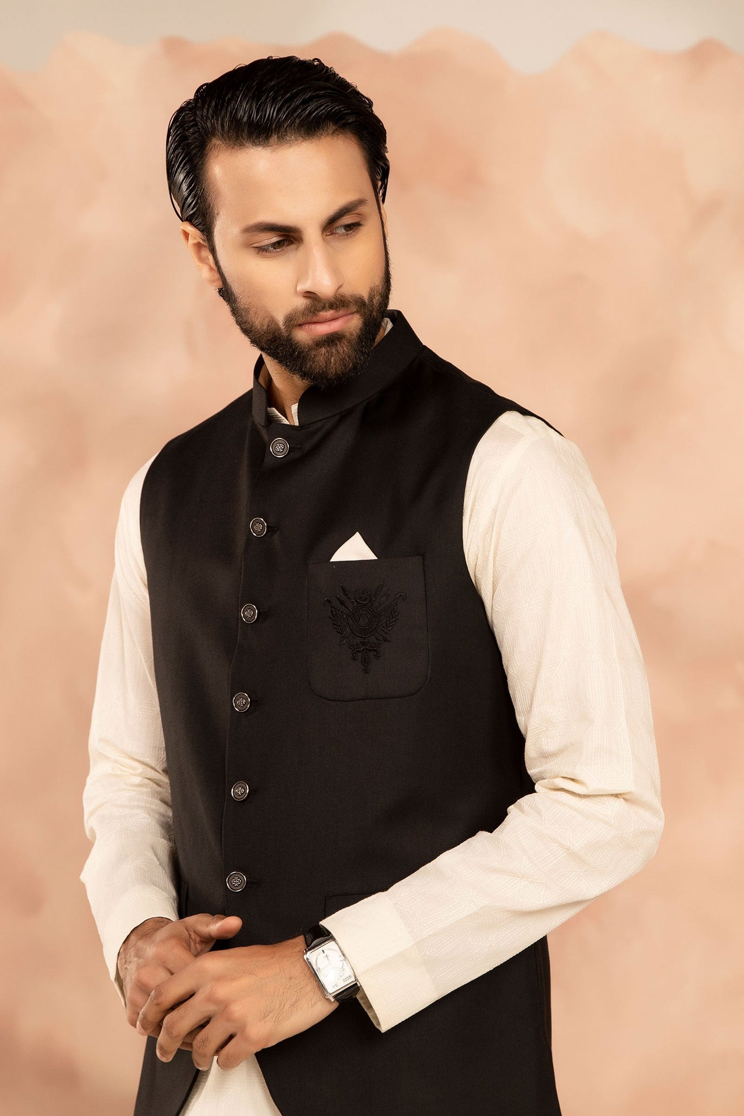 Black Waistcoat | GTS-SS24-25