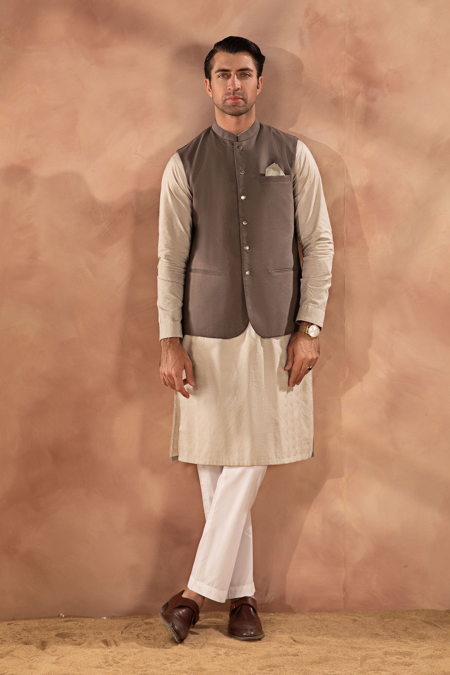 Grey Waistcoat | GTS-SS24-26