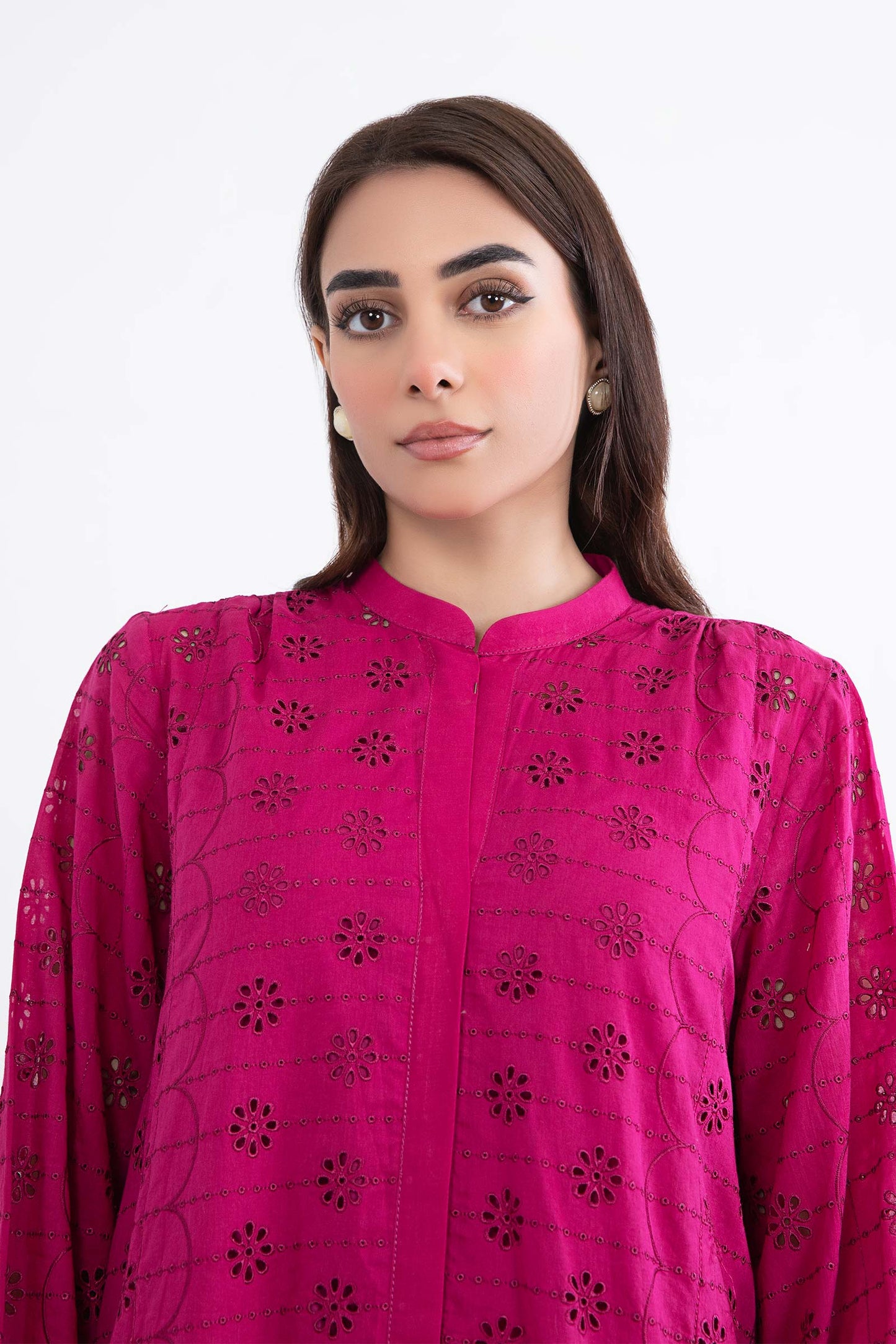 EMBROIDERED LAWN DRESS | MB-EF24-162