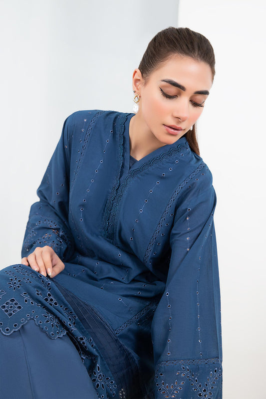 EMBROIDERED LAWN KURTA | MB-EF24-62