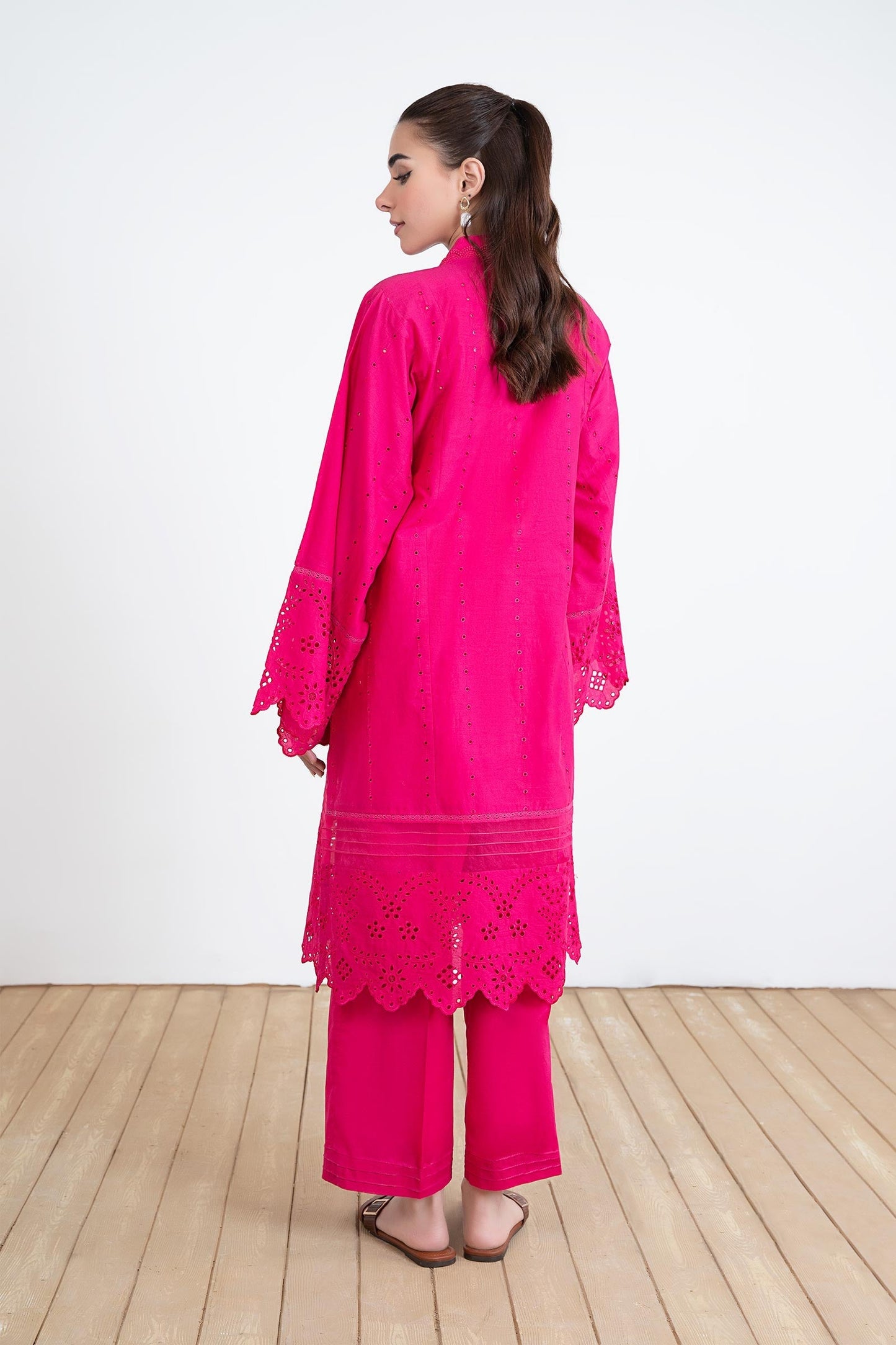 EMBROIDERED LAWN KURTA | MB-EF24-62