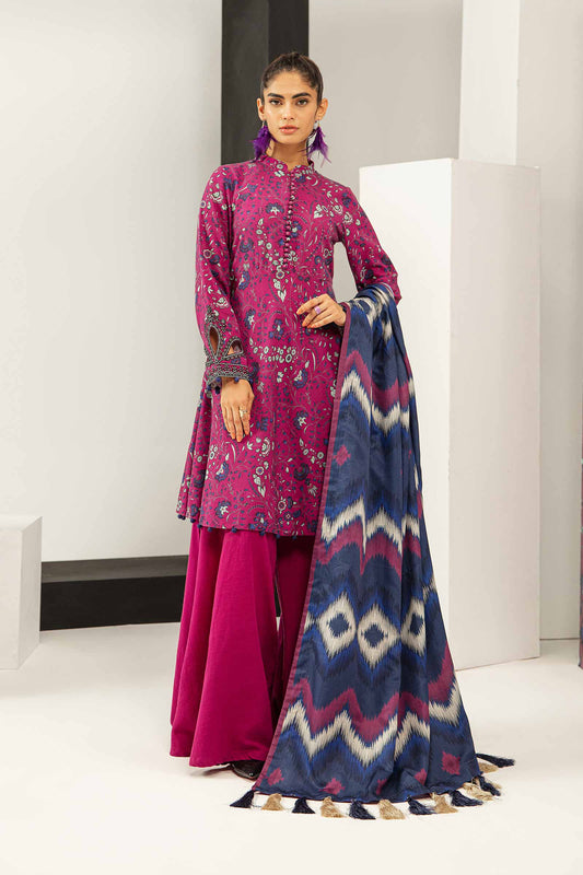 3 Piece - Khaddar Suit | MB-US23-209-A