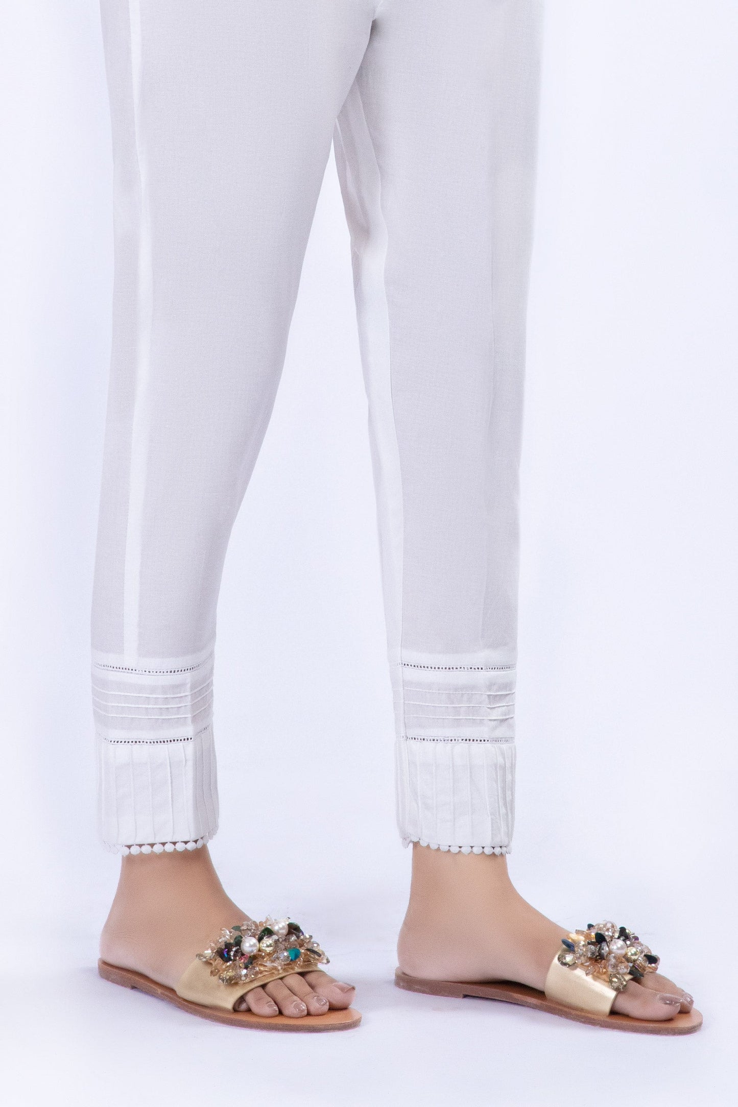 Trouser White MB-W23-179