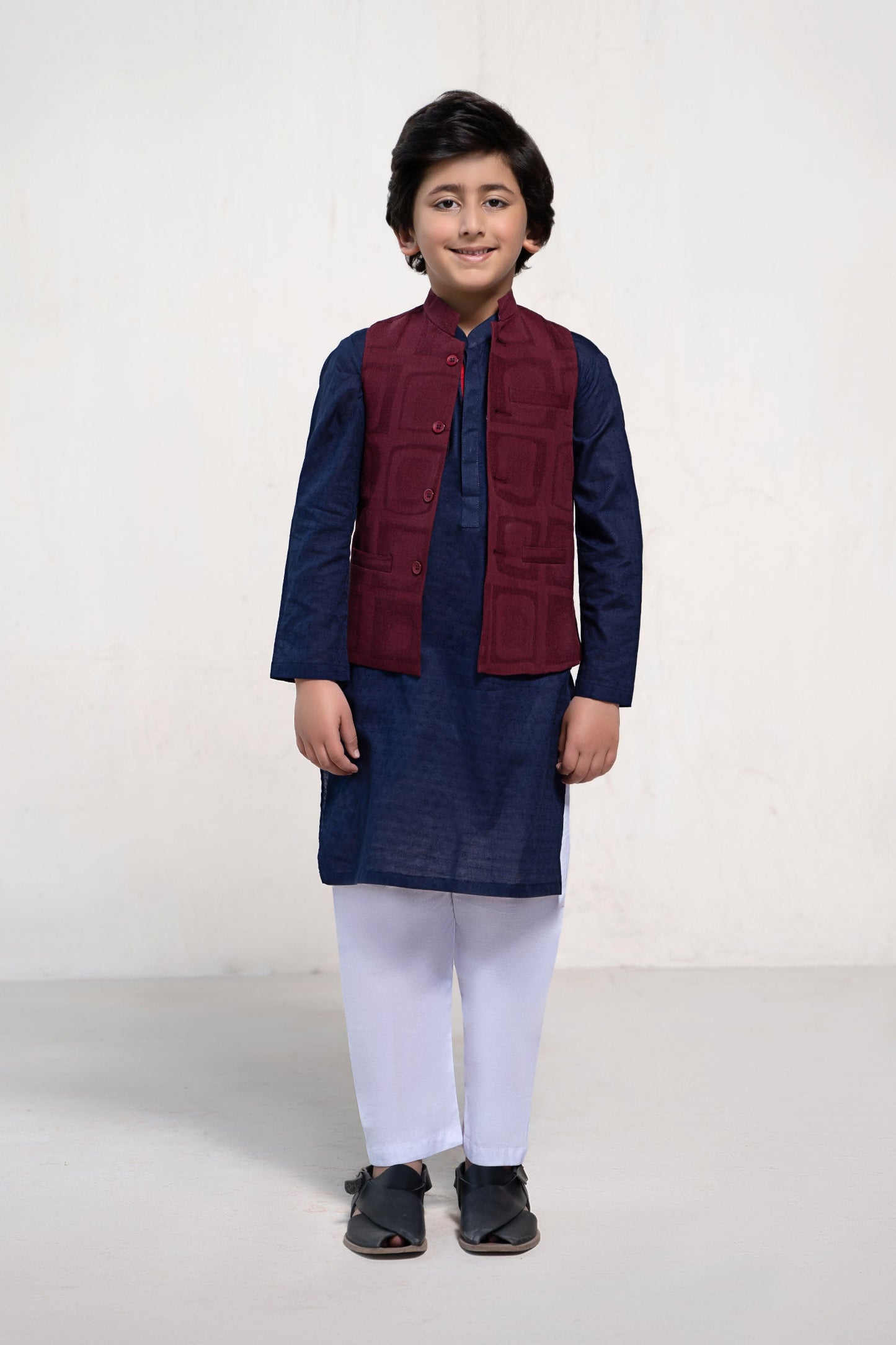 Waistcoat Maroon MKB-EF23-12