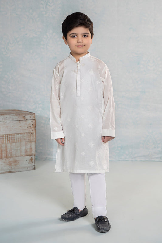 Embroidered Cotton Kurta | MKB-SS24-02