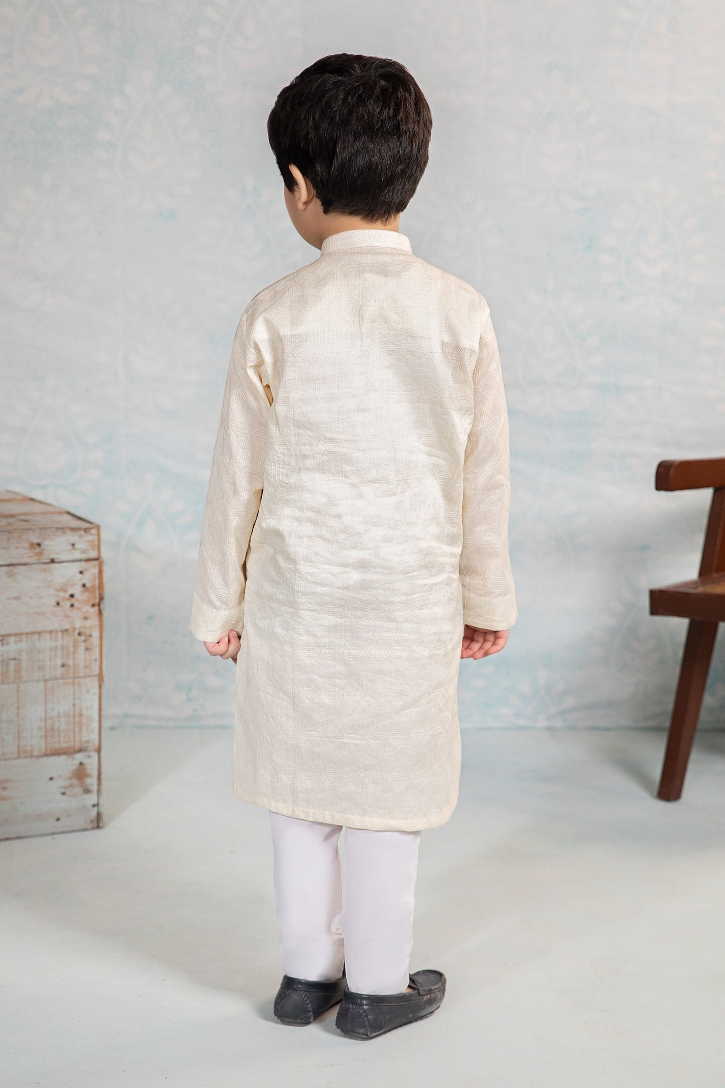 Embroidered Cotton Kurta | MKB-SS24-03