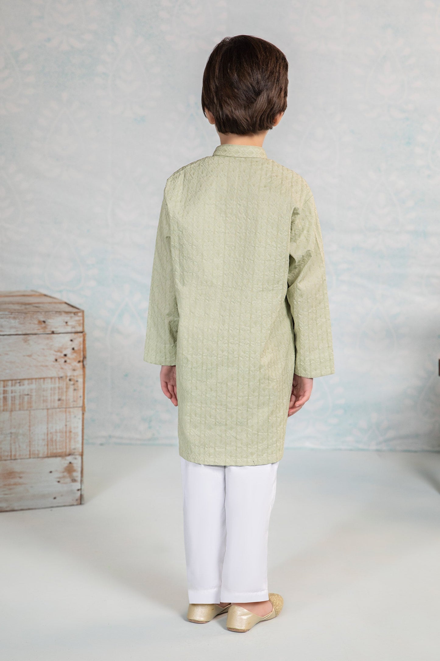 Embroidered Cotton Kurta | MKB-SS24-04