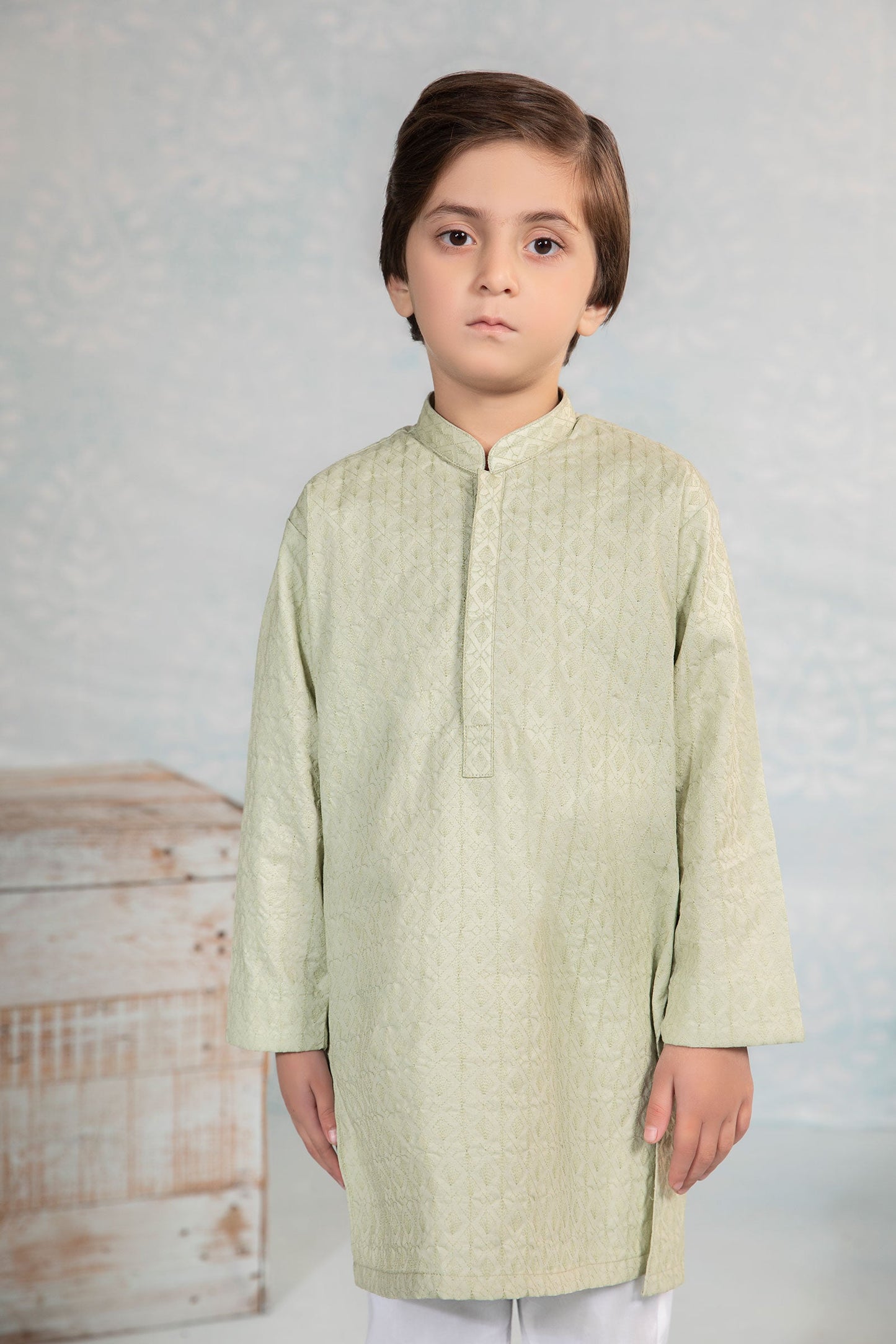 Embroidered Cotton Kurta | MKB-SS24-04