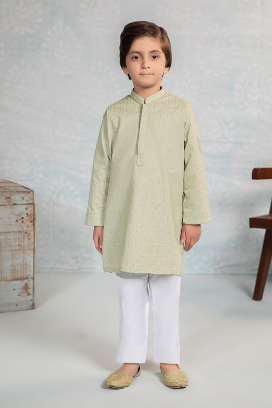 Embroidered Cotton Kurta | MKB-SS24-04