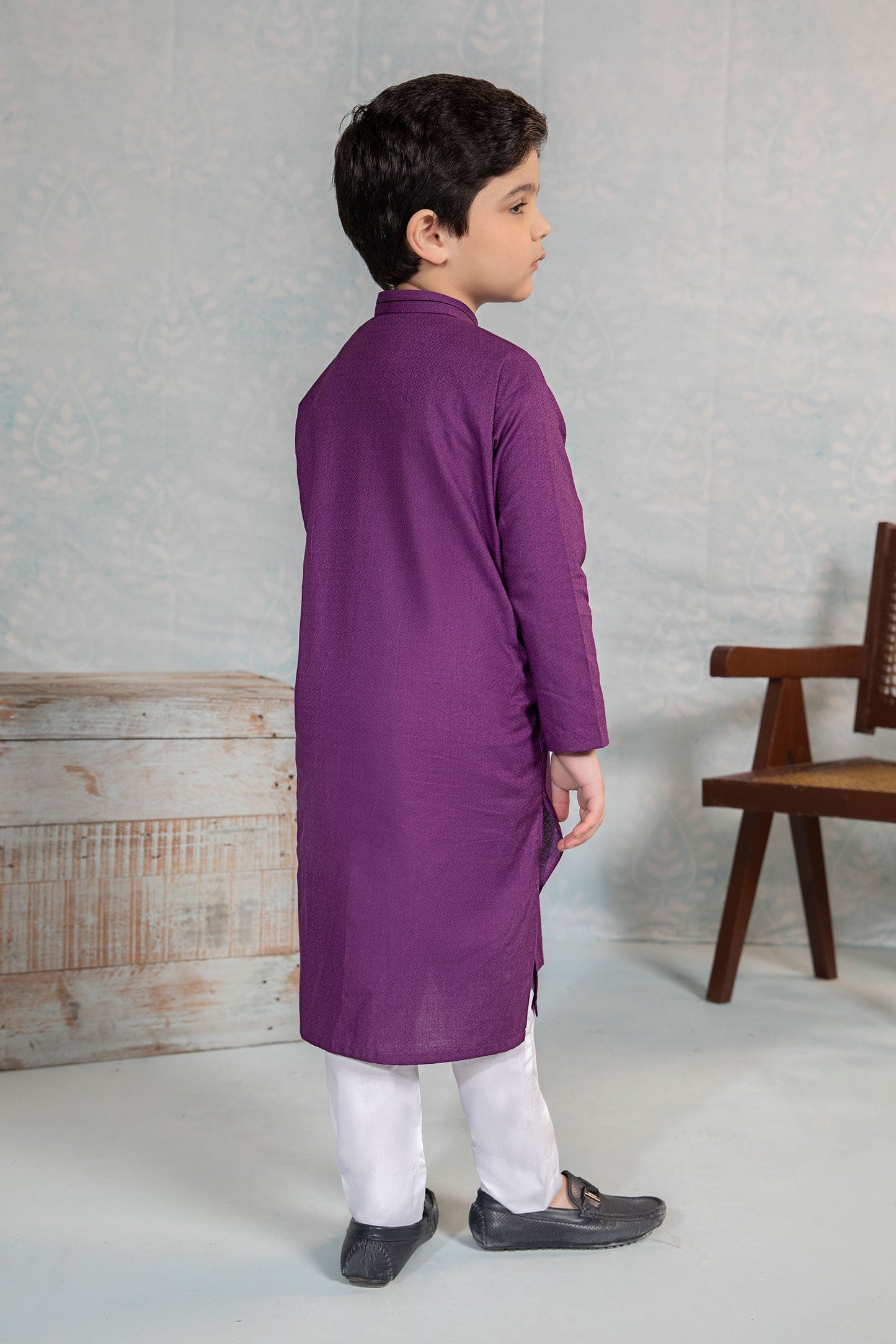 Dyed Dobby Kurta | MKB-SS24-06