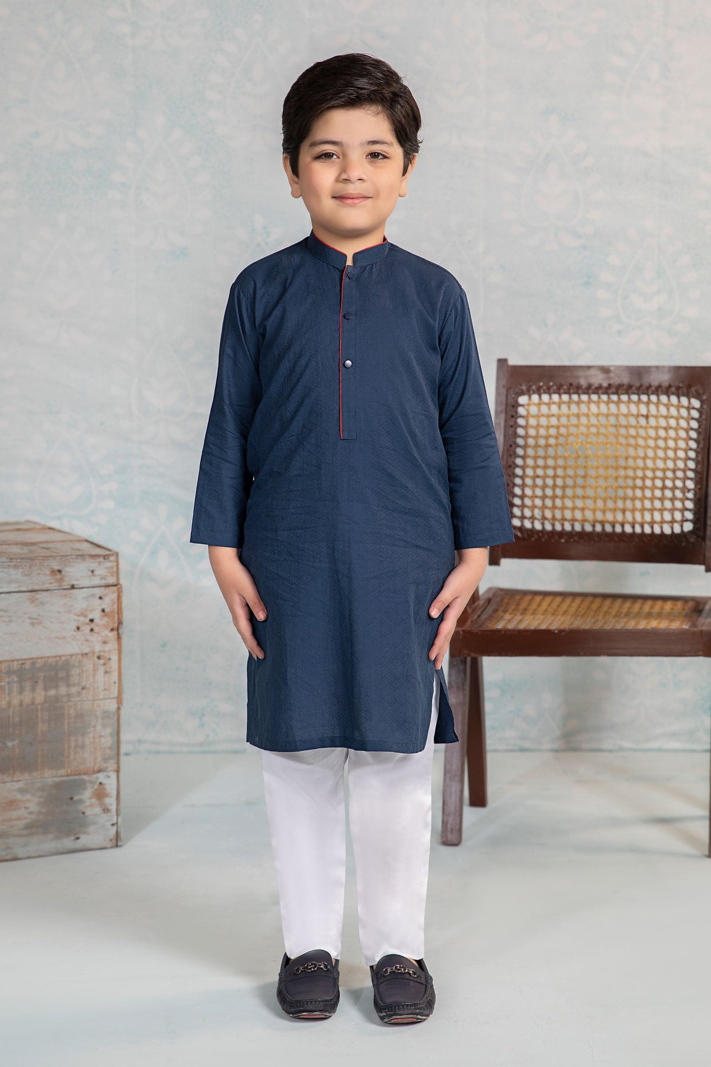 Dyed Dobby Kurta | MKB-SS24-07