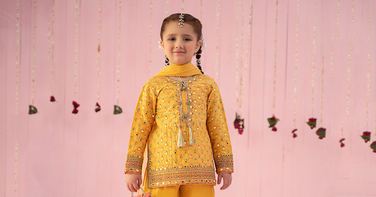 3 PIECE EMBROIDERED LAWN SUIT | MKD-EF24-09