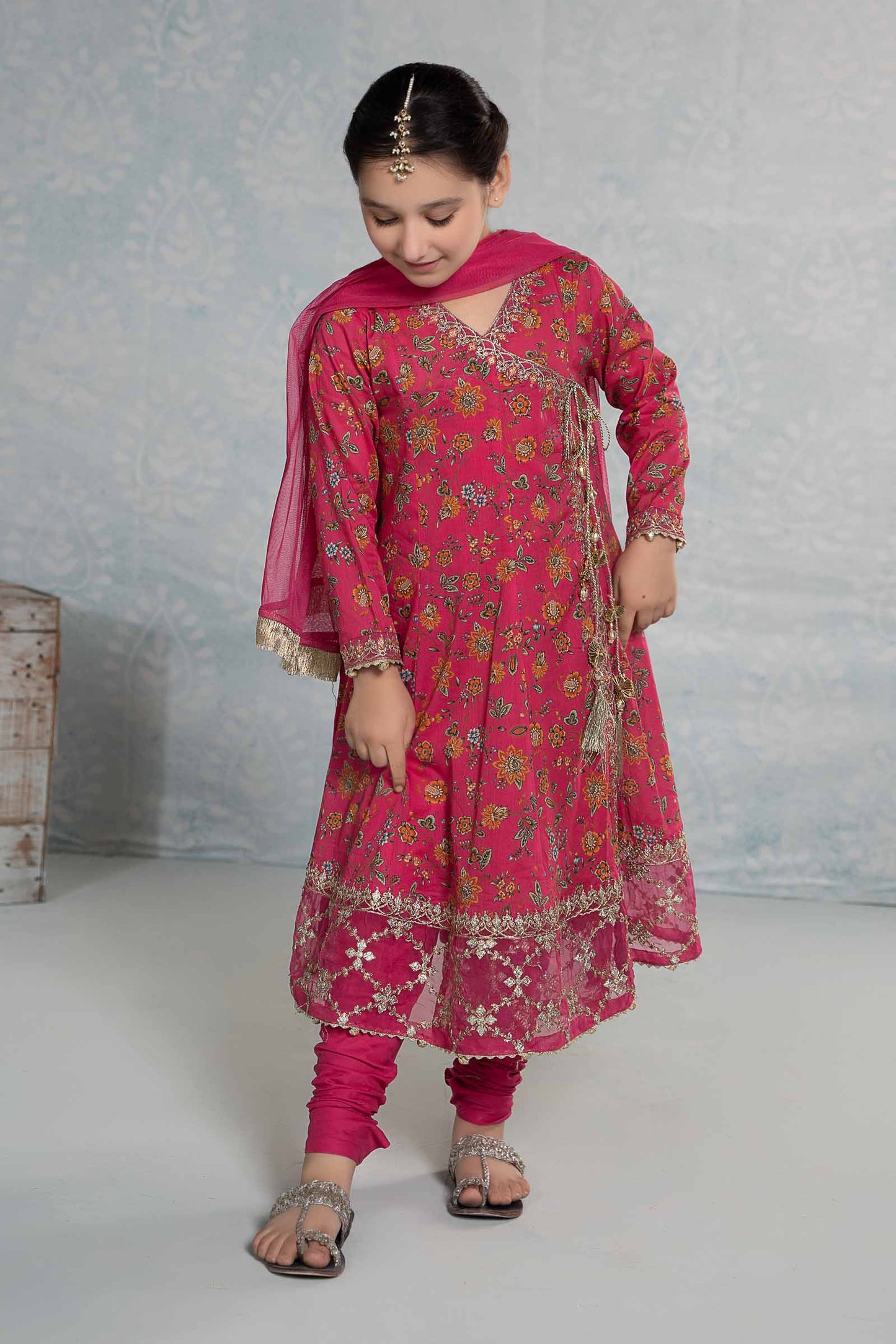 3 PIECE EMBROIDERED LAWN SUIT | MKD-EF24-28