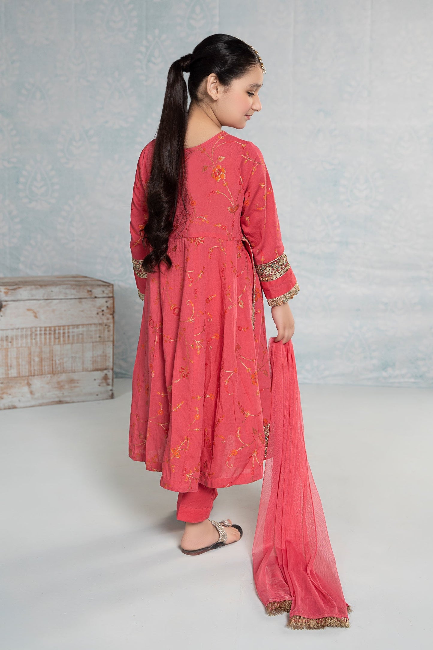 3 PIECE EMBROIDERED JACQUARD BROSHIASUIT | MKD-EF24-23