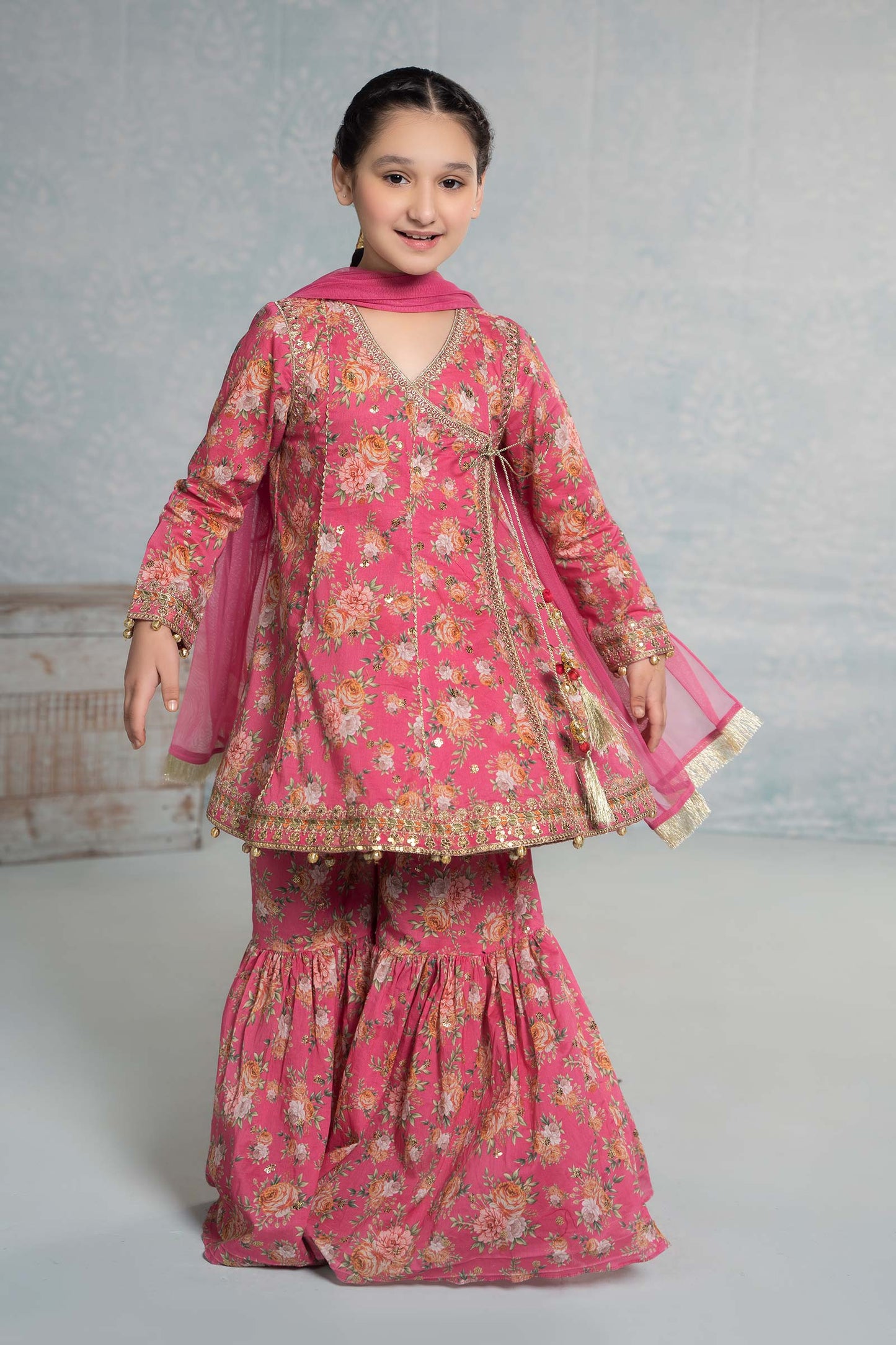 3 PIECE EMBROIDERED LAWN SUIT | MKD-EF24-31