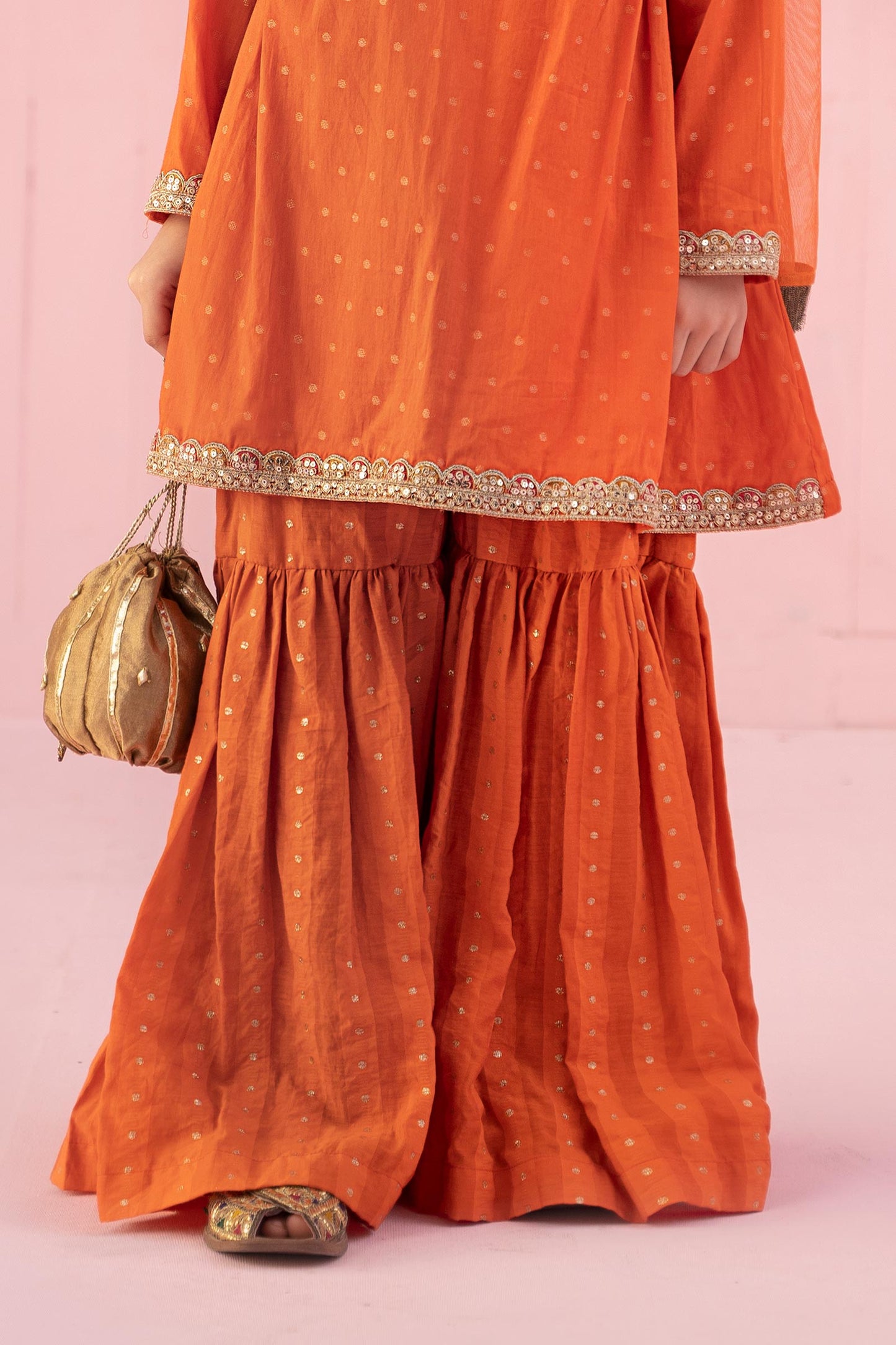 3 PIECE EMBROIDERED JACQUARD BROSHIA SUIT | MKD-EF24-16