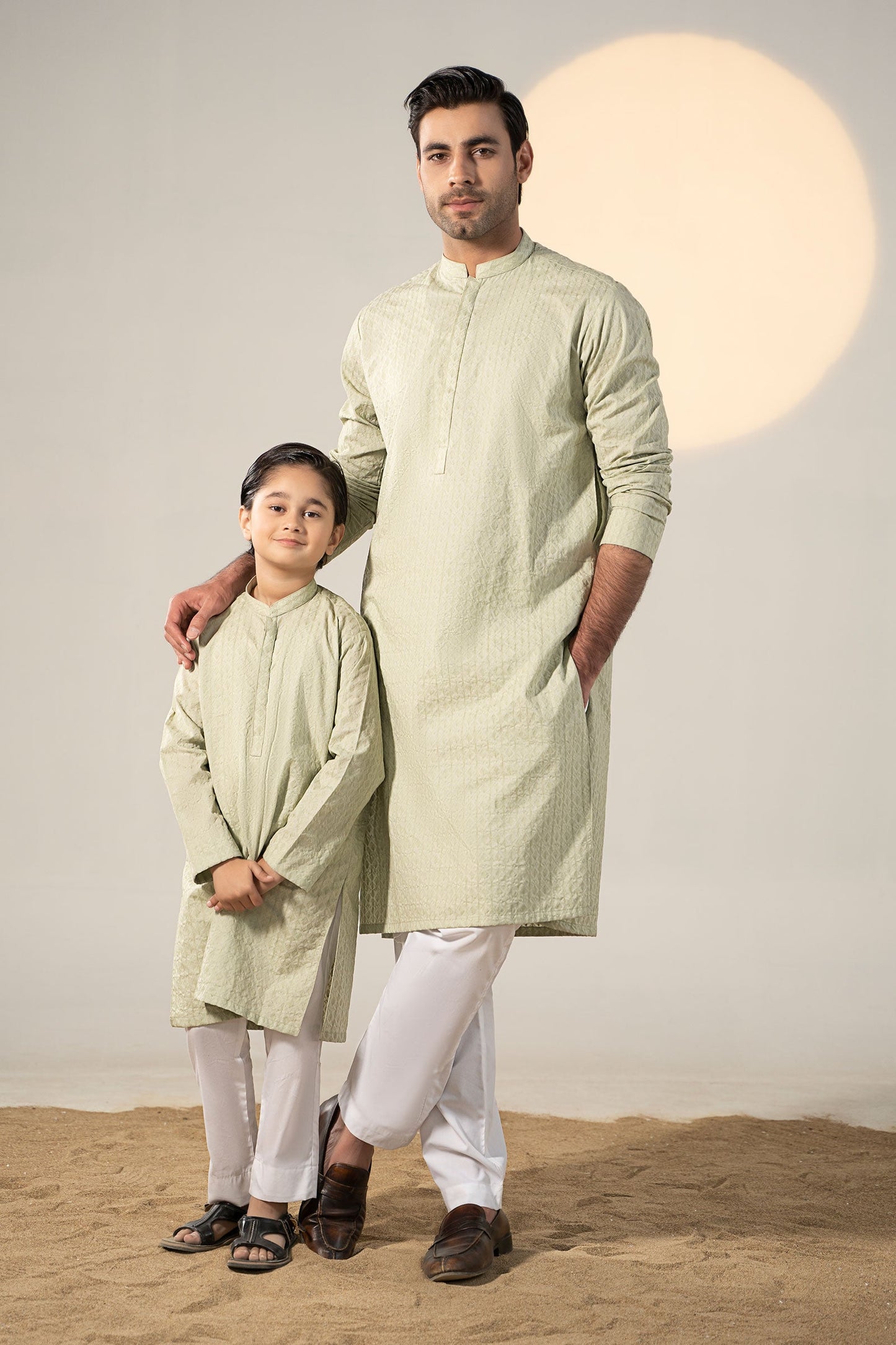 Embroidered Cotton Kurta | MKB-SS24-04