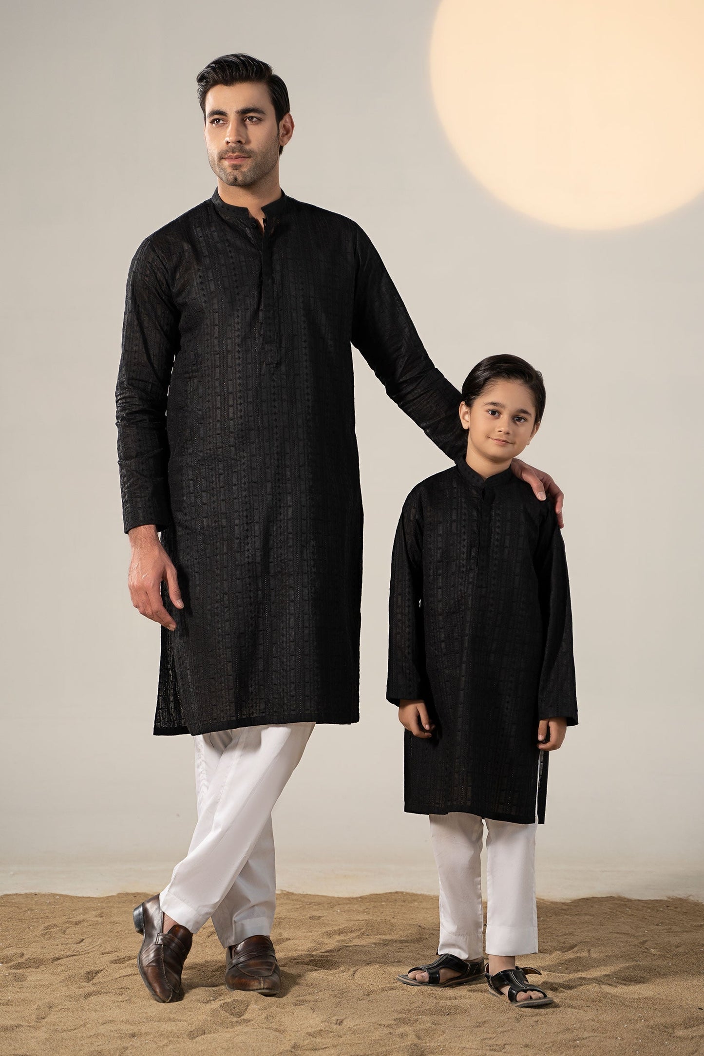 Embroidered Cotton Kurta | GTS-SS24-04