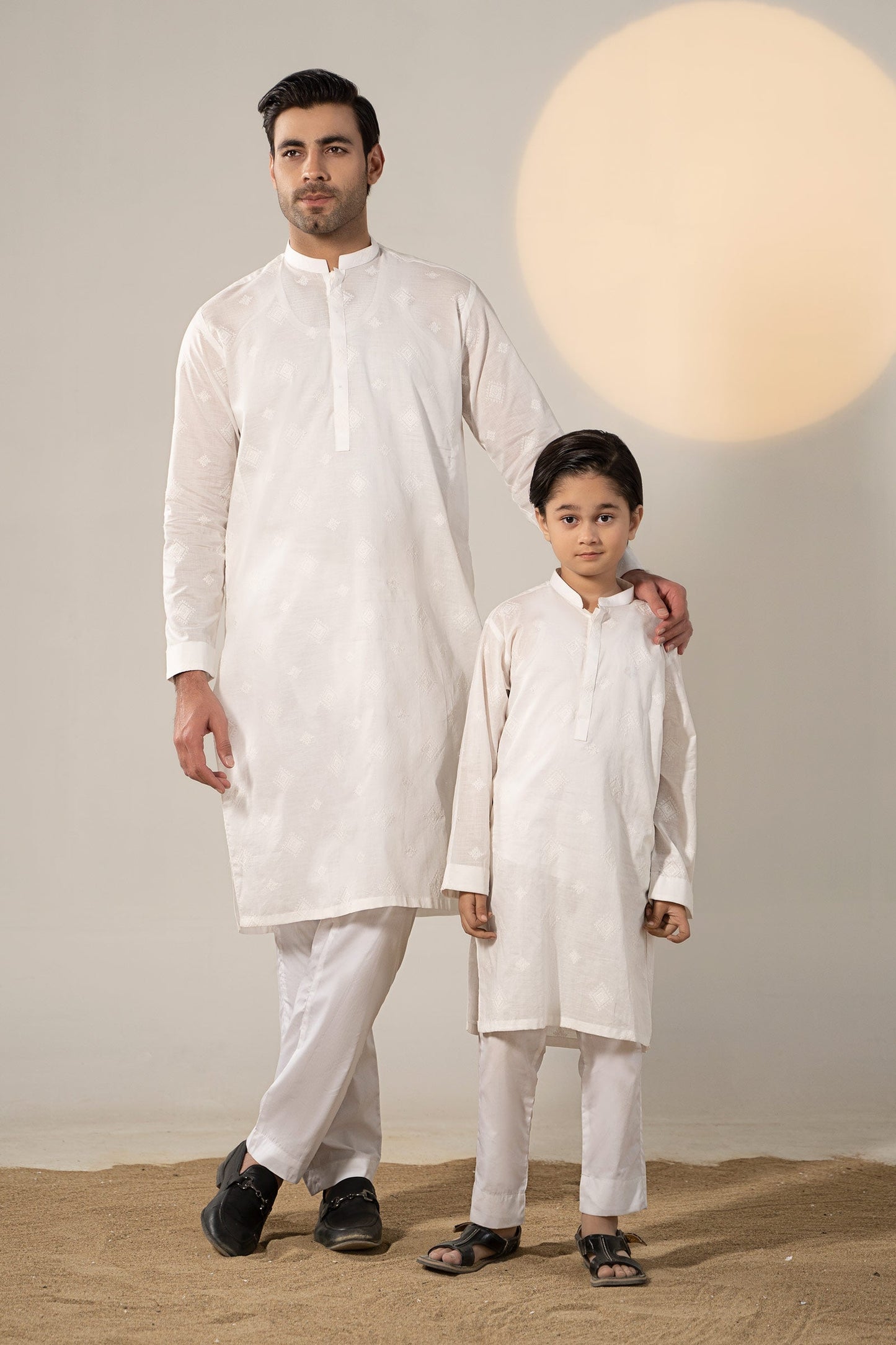 Embroidered Cotton Kurta | GTS-SS24-05