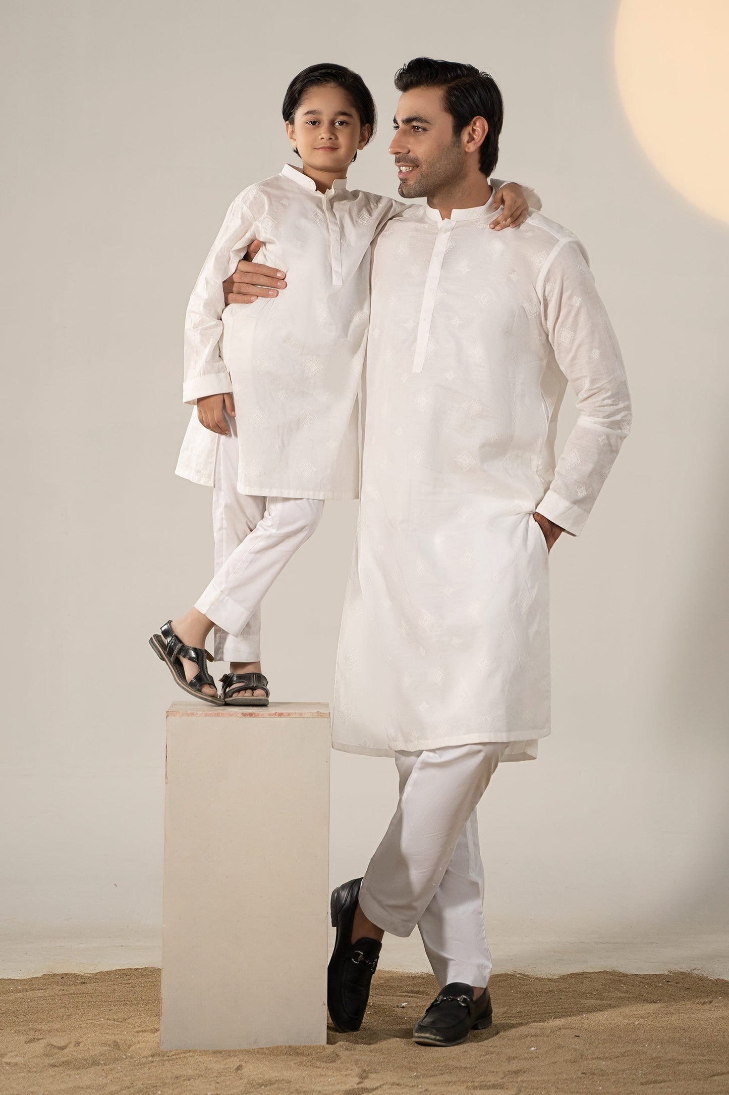 Embroidered Cotton Kurta | GTS-SS24-05