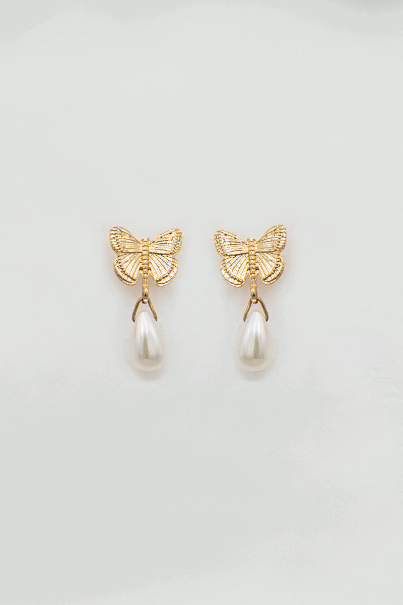 Earrings White AER-W21-008