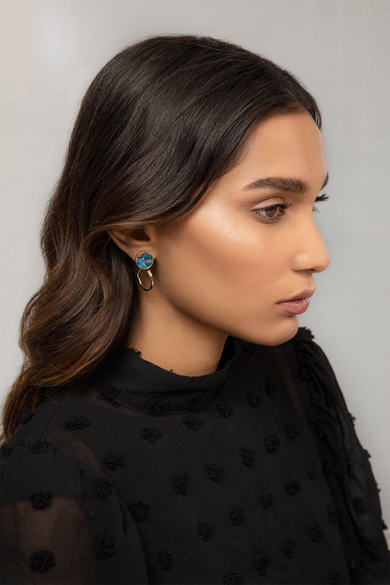 Earrings Blue AER-W21-037