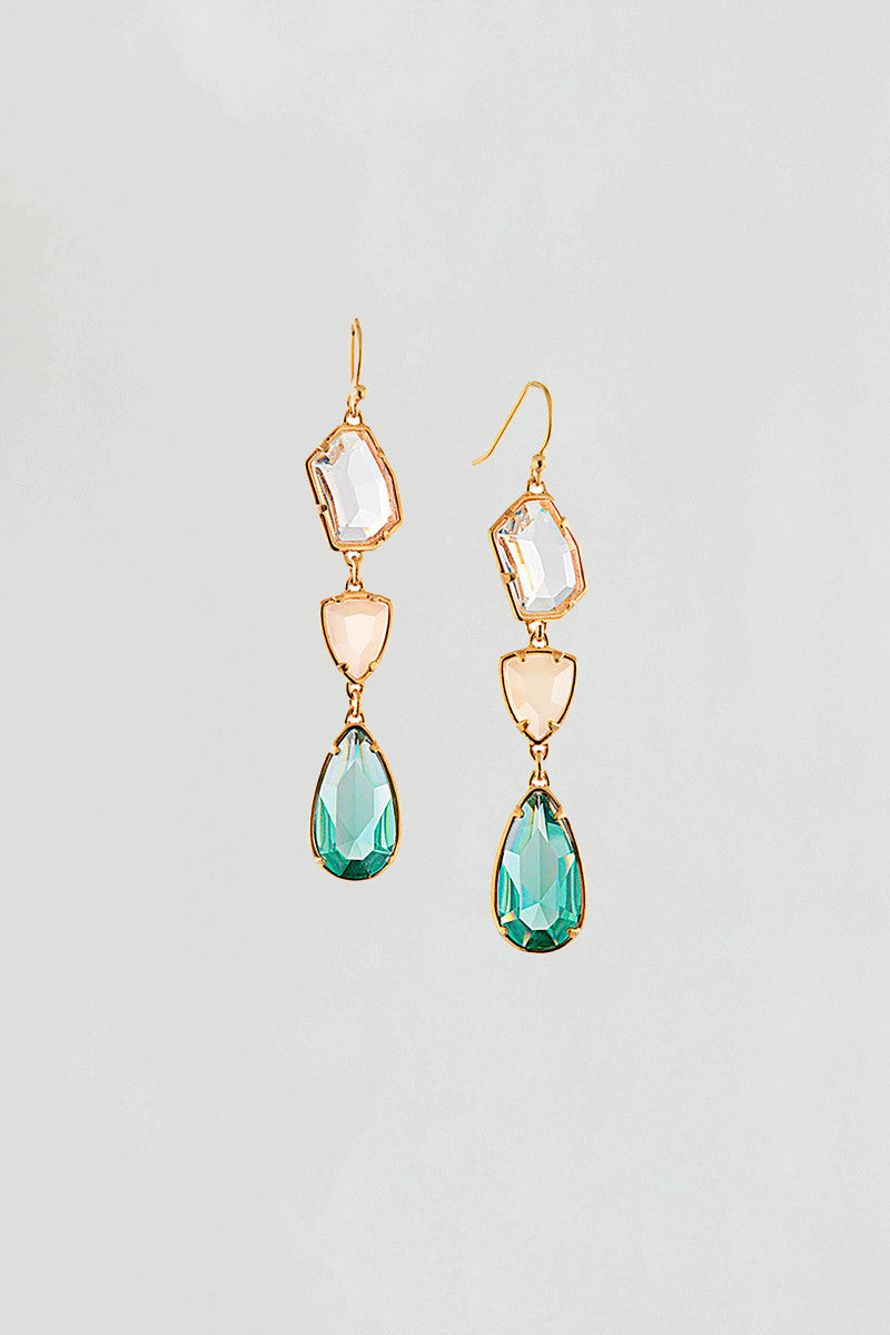 Earrings Green AER-W21-053