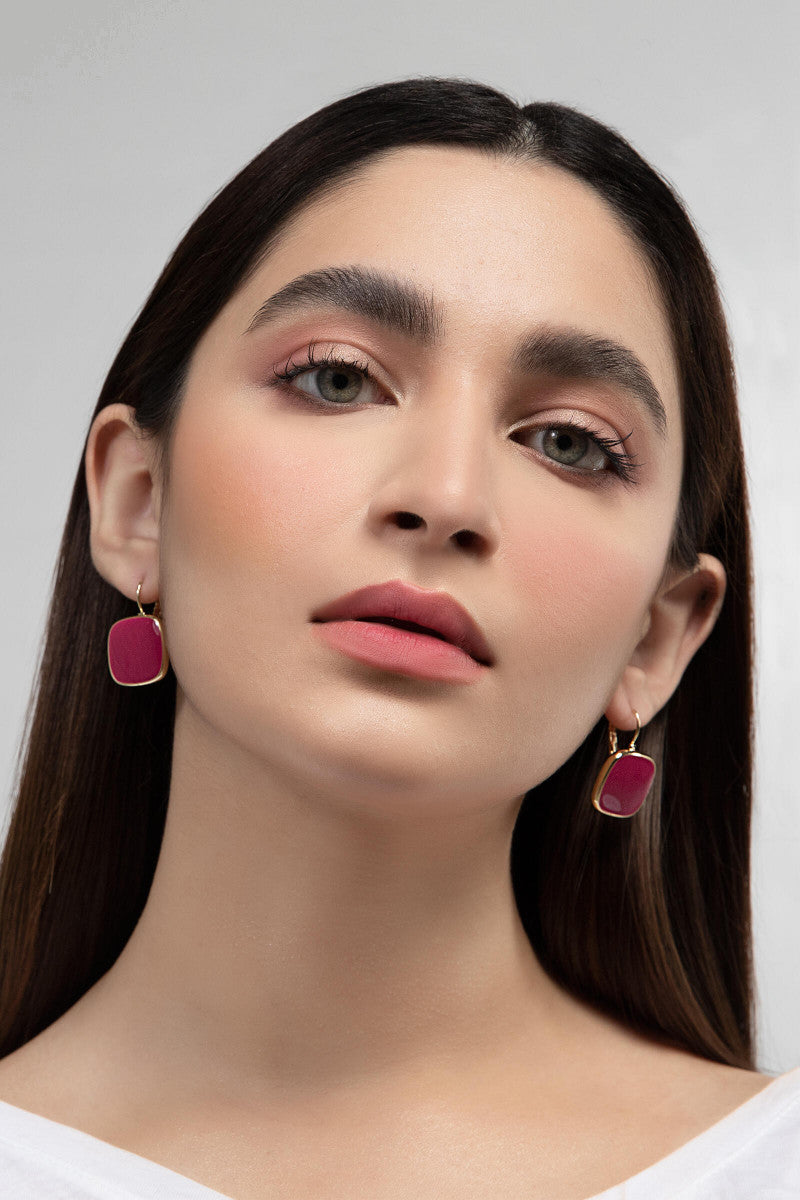 Earrings Pink AER-W21-056