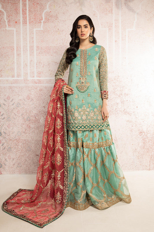 Suit Coral in Sea green BDS-2303