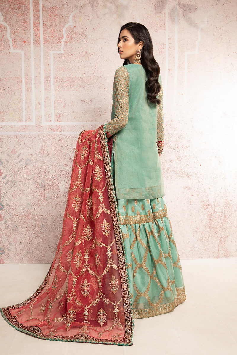 Suit Coral in Sea green BDS-2303