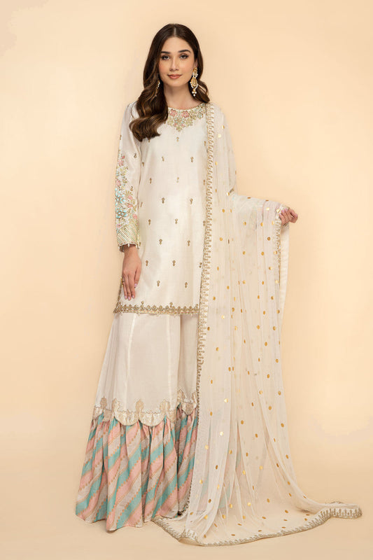 Suit Ivory and Gold CSS-508