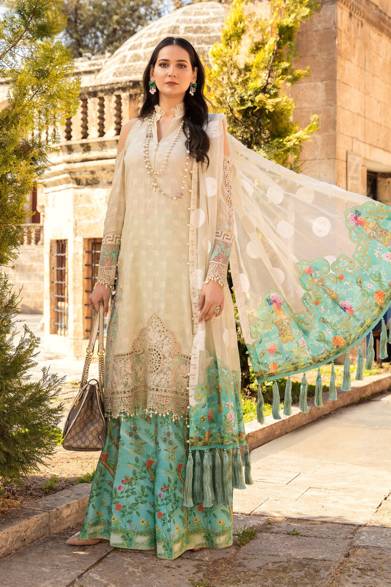 Unstitched Lawn D-2107-A