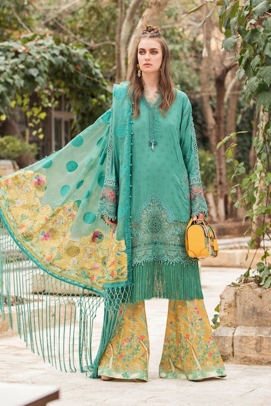 Unstitched Lawn D-2107-B