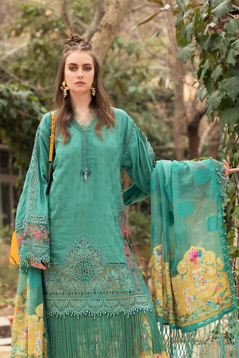 Unstitched Lawn D-2107-B