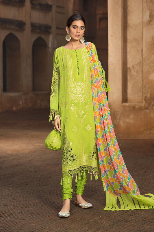 Unstitched Lawn D-2201-B