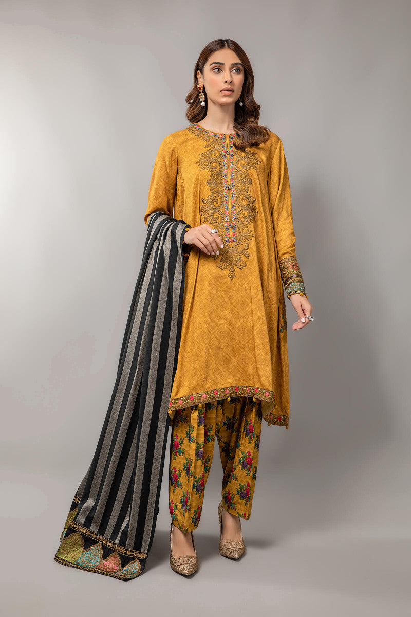 Suit DLS-909-Mustard