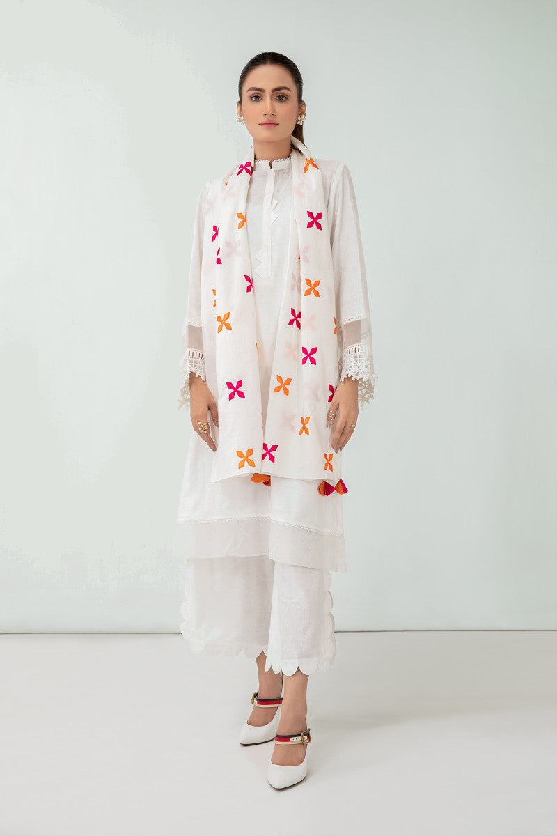 Dupatta Off White MB-SS21-171