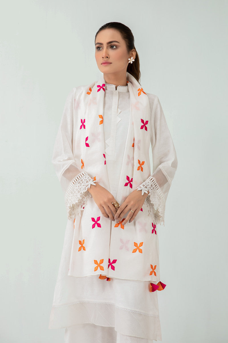 Dupatta Off White MB-SS21-171