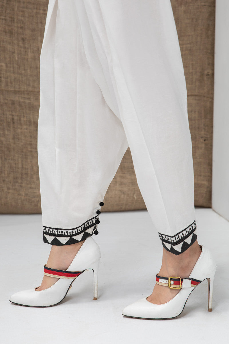 Trouser White MB-SS21-206