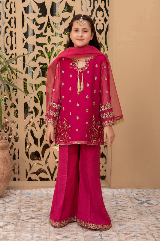 Suit Fuchsia Pink MKS-EF21-23