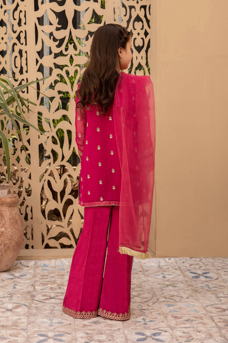 Suit Fuchsia Pink MKS-EF21-23