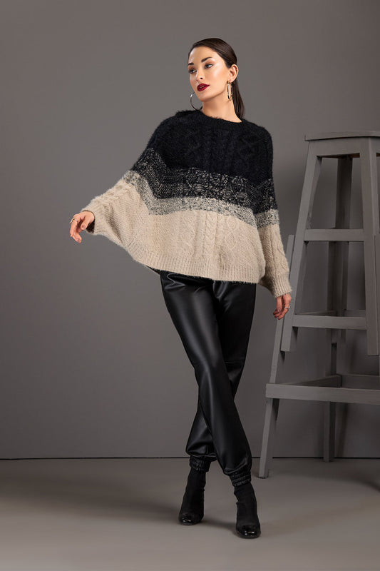 GRAY-FULL SLEEVE-SWEATERS (22V-010-64)