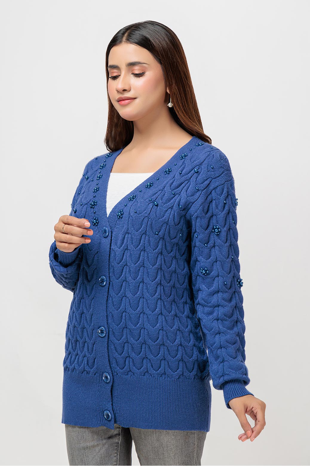 BLUE-FULL SLEEVE-SWEATERS (22V-035-64)