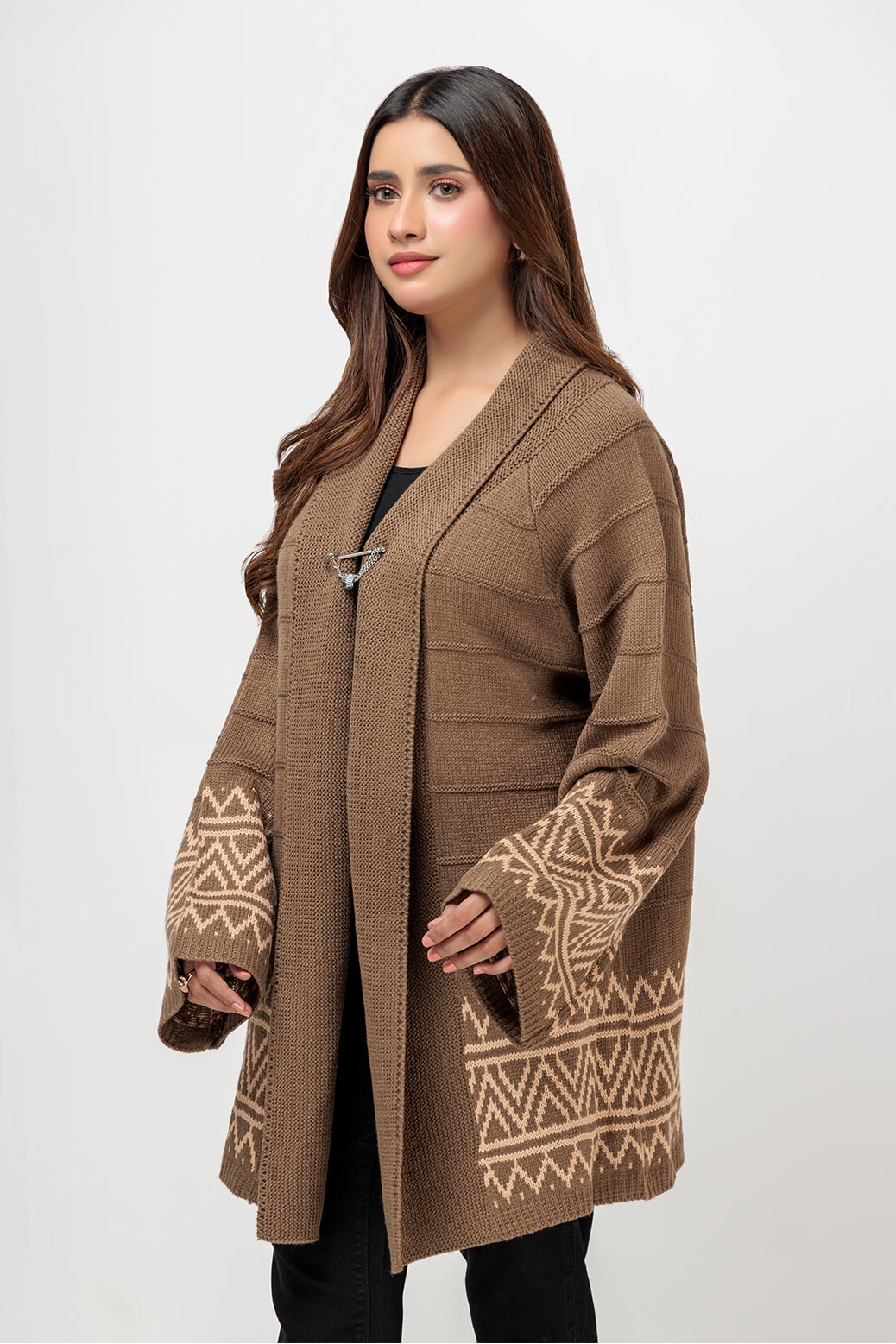 D-BEIGE-FULL SLEEVE-SWEATERS (22V-036-64)