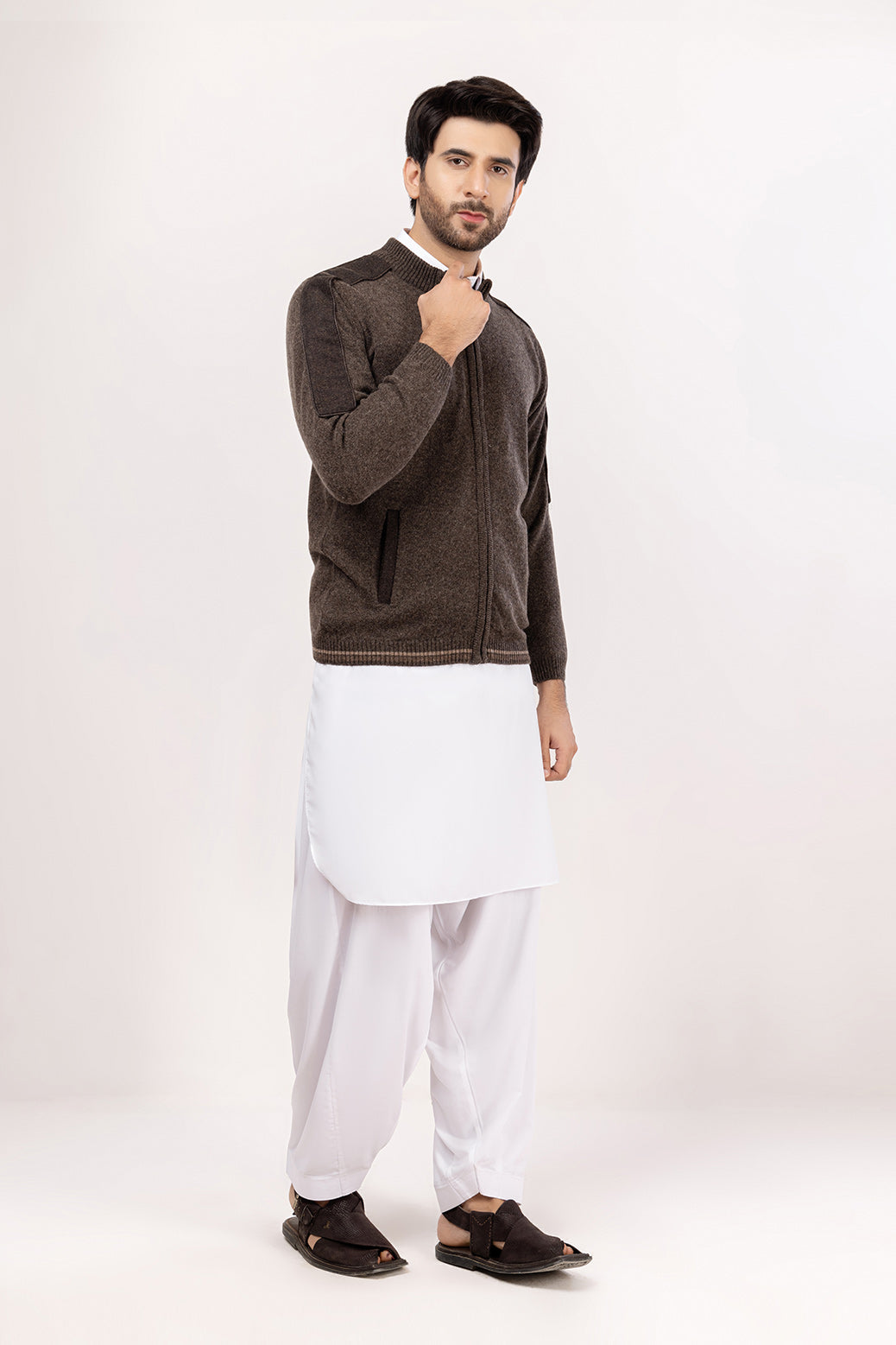 BRAHMIN-FULL SLEEVES-SWEATER (909-17)